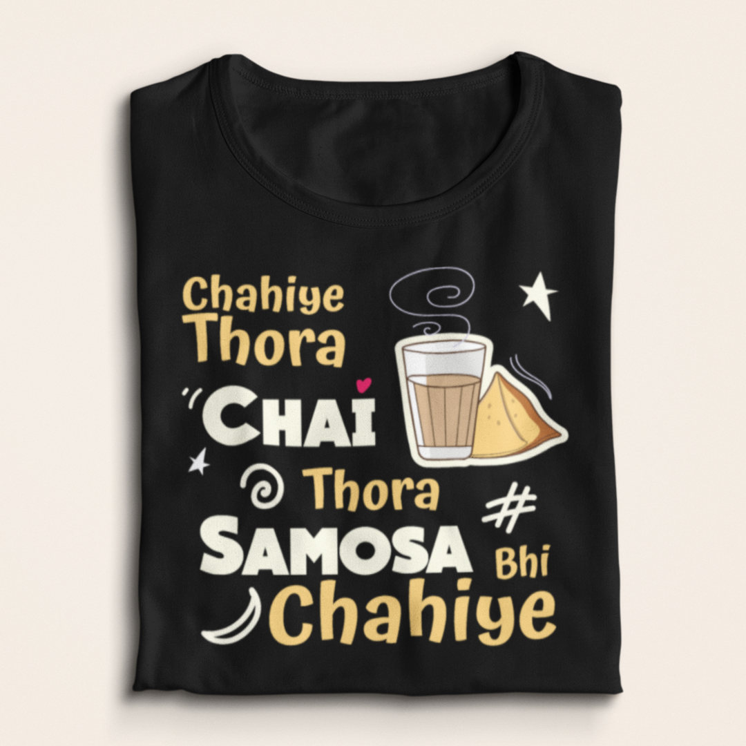 CHAHIYE THORA CHAI - Black