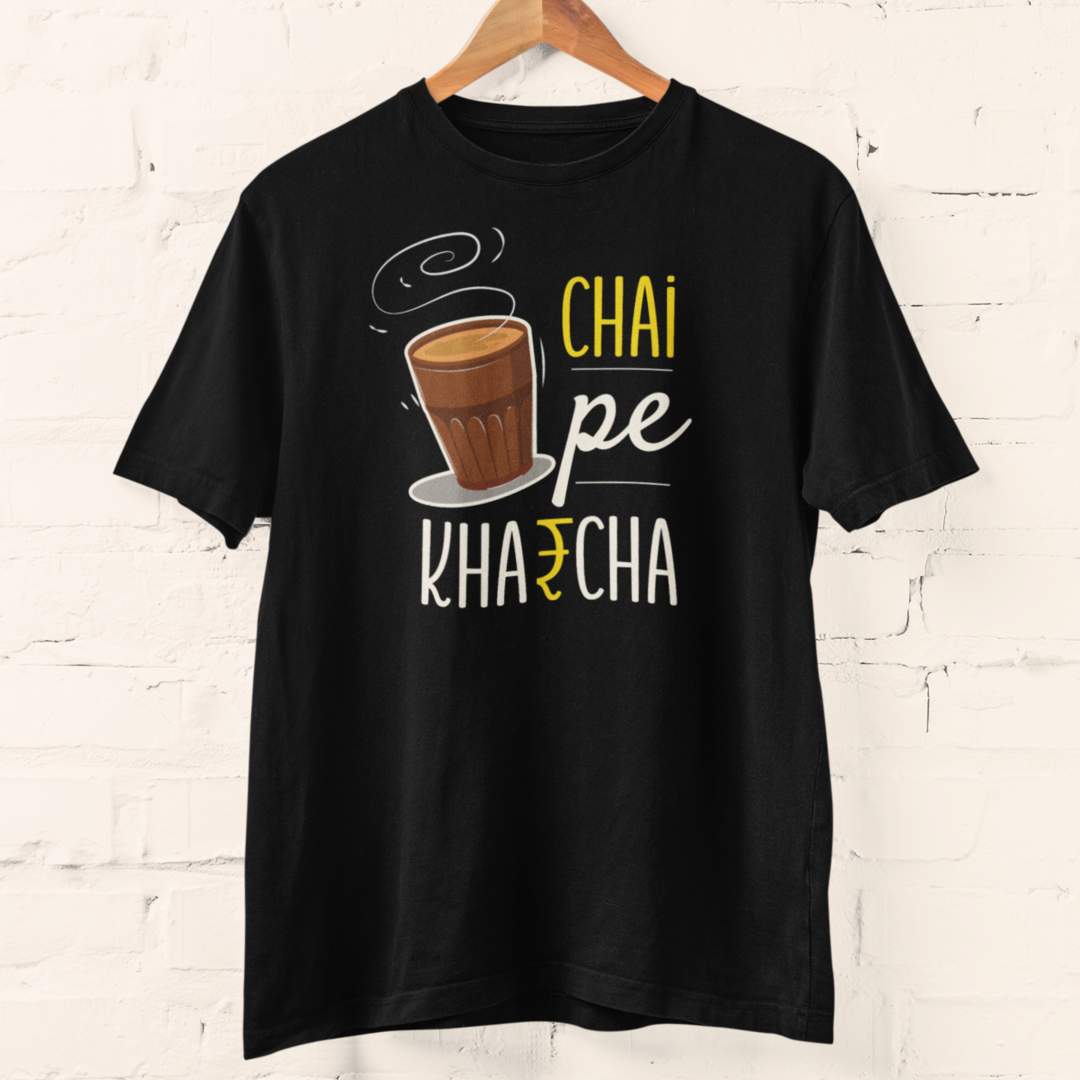 CHAI PE KHARCHA - Black