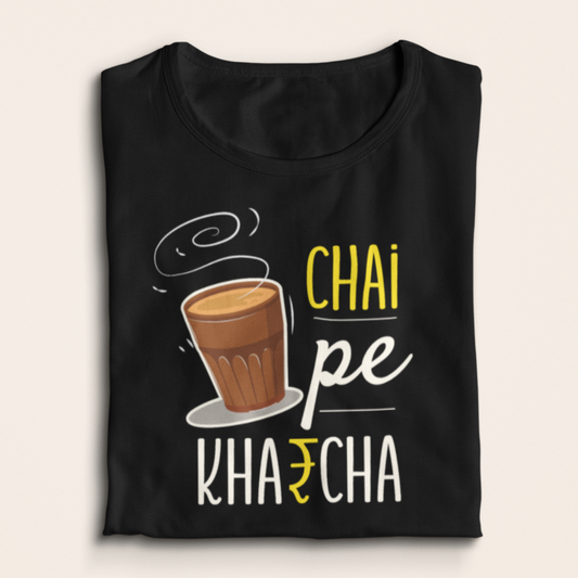 CHAI PE KHARCHA - Black