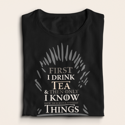 I DRINK TEA - BLACK