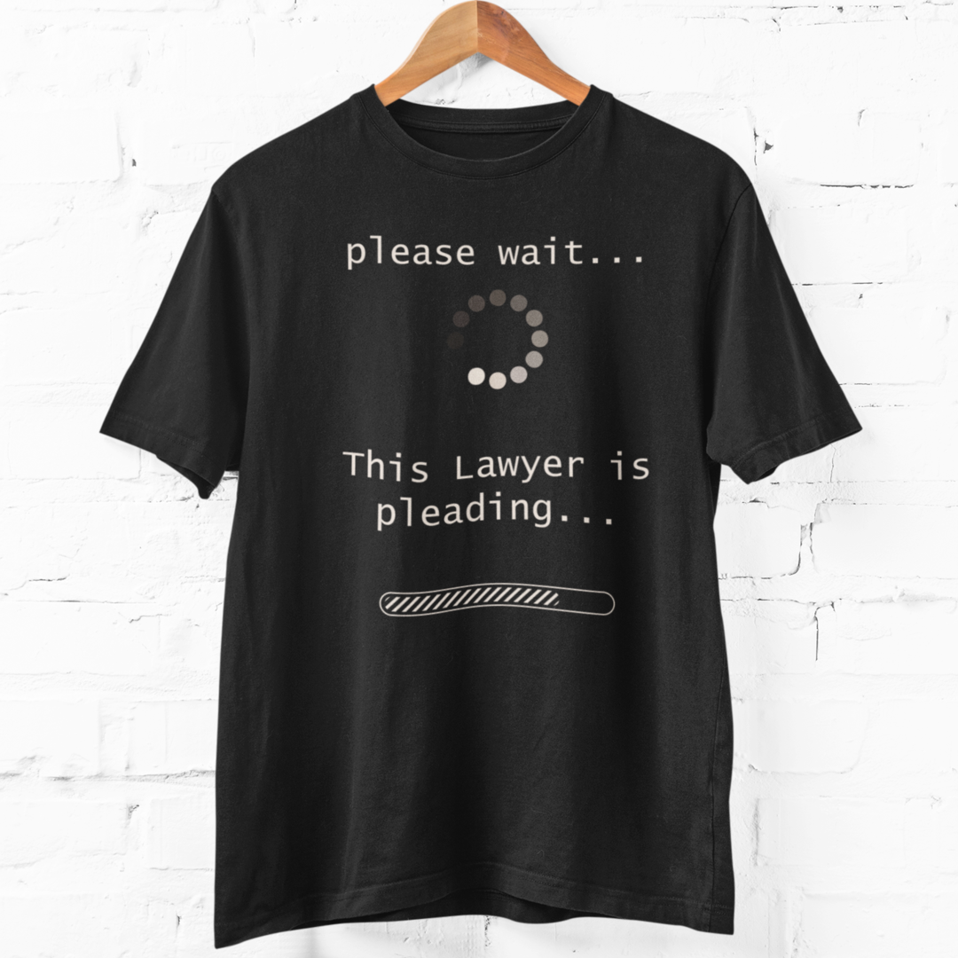 LAWYER IS PLEADING - Black