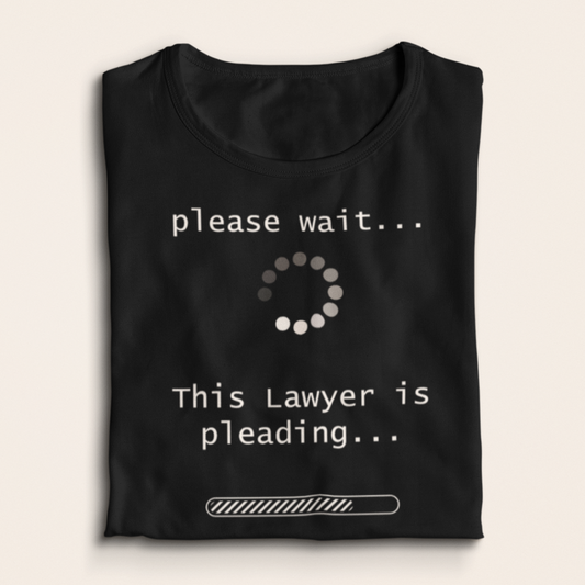 LAWYER IS PLEADING - Black