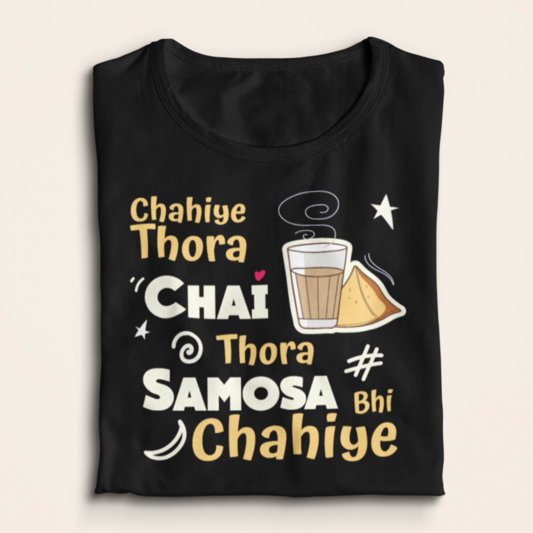 CHAHIYE THORA CHAI  - Black